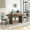 Green 4PCS, variant on KATBOC Modern Dining Table and Chairs Set, 70in MDF Table with 4 Padded Boucle Chairs,Mid-Century for Home, Kitchen, Family Gatherings, Black&White