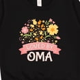 thumbnail image 3 of Inktastic Oma Loves Me Granddaughter for Girl Toddler Sweatshirt, 3 of 4