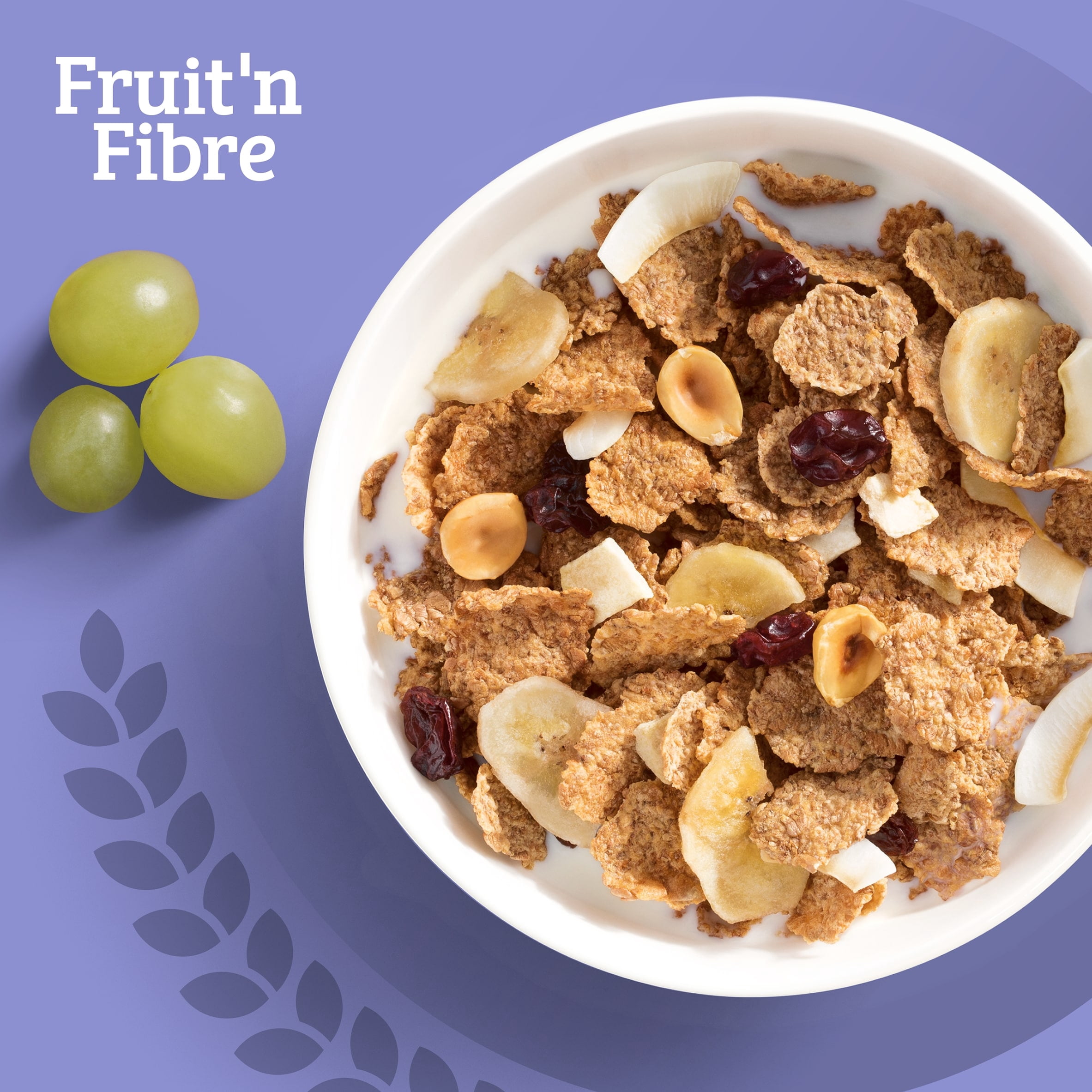 Kellogg's Fruit 'n Fibre Original Breakfast Cereal 700g, Imported from Britain