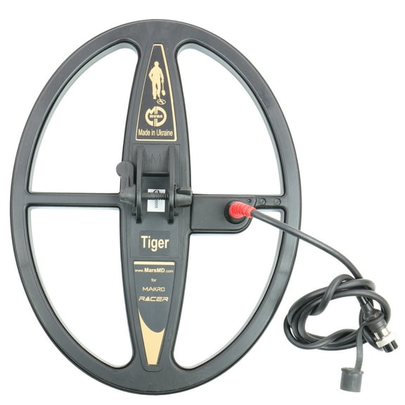 Mars Tiger 13 x 10" DD Waterproof Search Coil for Makro Racer Metal Detector