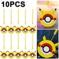 thumbnail image 1 of Estuche Rígido Protección Con Cuerda Mano Dibujos Animados para Pokemon GO Plus+ () Amarillo, 1 of 8