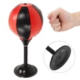 thumbnail image 3 of Stress Relief Toys,  Hitting Feeling 20cm Diameter Steel Spring Desktop Punching Bag with Base for Kids, 3 of 8