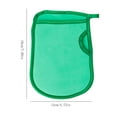 thumbnail image 2 of Arestory Bathing Shower Mittens Body Wash Massage Spa Mitt Towel for Adults Children Body Back Rubbing Exfoliating Washing Cleaning Green, 2 of 5