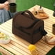 thumbnail image 1 of Bolsa térmica aislante con correa en el hombro - Bolsa refrigeradora reutilizable a prueba de fugas para trabajo, colegio, picnic y playa, 1 of 7