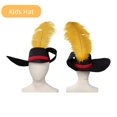 thumbnail image 3 of Disfraz de El Gato con Botas para Niños, Sombrero de Cosplay, Disfraz de Gato con Espada para Niños, Accesorios de Atuendo, Disfraz de Carnaval de Halloween, 3 of 5