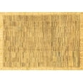 thumbnail image 1 of Ahgly Company Indoor Rectangle Abstract Brown Modern Area Rugs, 8' x 12', 1 of 4