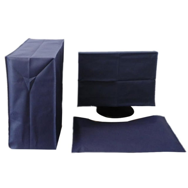 FurNest Computer Cover Desktop Dust Cover LCD Monitor Host Keyboard Cover Threepie