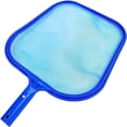 thumbnail image 1 of Filet de Skimmer de Piscine, Attrape-Sac en Maille Fine, Râteau à Feuilles pour Piscine, Bain à Remous et Fontaine, 1 of 7