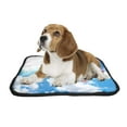 thumbnail image 2 of PKQWTM Balloon American Flag Pet Dog Cat Bed Pee Pads Mat Cushion Potty Dogsblankets Crate Bed Kennel 14x18 inch, 2 of 3