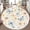 Color 4, variant on Washable Non Slip 3ft Round Rug, Cosmic Nebula Starfield Blue Purple Interstellar Clouds Circle Area Rugs with Tassels Carpet for Nursery Bedroom Living Room Playroom Tent rug Tent Castle