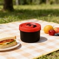 thumbnail image 5 of Tuvgenk Stainless Steel Lunch Box with Insulated Tote,Meal Prep Containers with Leakproof Lid,Portable Bento Box for Work,Black, 5 of 5