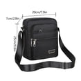 thumbnail image 2 of Bolso de hombro compuesto con cremallera Oxford Pillow Crossbody Bag Hombres Ciclismo Deporte, 2 of 8