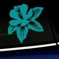 thumbnail image 1 of Columbine Flower - Vinyl Decal - Choose Color - [TURQUOISE], 1 of 1