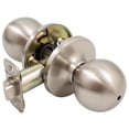 thumbnail image 4 of Stone Harbor Hardware Ball Door Knob, Privacy (Bed/Bath) Function, Satin Nickel, 4 of 5