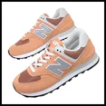 thumbnail image 2 of Men 9.0US New Balance Sneakers U574 Esi D Camel Beige, 2 of 6