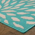 thumbnail image 2 of Oriental Weavers Meridian 6'7" x 9'6" Machine Woven Rug in Blue, 2 of 2