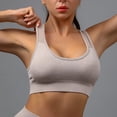 thumbnail image 2 of TINZ Medium Sports Bras For Women Workout Crop Tops With Removable Pads Yoga Racerback Bra Tops Workout Mesh Back Women Crop Tops, 2 of 8