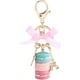 thumbnail image 1 of Macaron Llavero Aleación Lindo Colorido Macaron Torre Eiffel Colgante Coche Charm Decoración para el Hogar Niños Regalo de Fiesta de Navidad (12*4*2cm-Verde) JM, 1 of 5