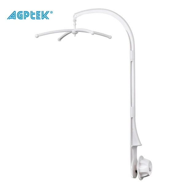 wadeo Baby Crib Mobile Bed Bell Holder Arm Bracket Baby Bed Stent Set