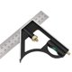 thumbnail image 1 of Combinación Regla Cuadrada Carpintero Herramienta de Carpintero de ángulo Ajustable Cuadrado de Metal Multifuncional,300MM LingWen 8390612310690, 1 of 1