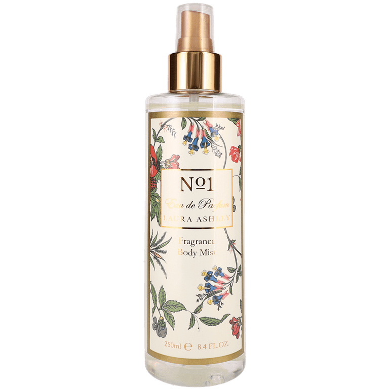 Laura Ashley No. 1 Perfume - Floral Body Mist Spray 8.4 oz for