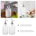 thumbnail image 4 of Sensethe 2pcs Multi-use Syrup Dispenser Syrup Storage Bottle Reusable Glass Lotion Container, 4 of 8