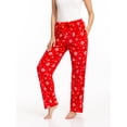 thumbnail image 5 of Christmas Pajamas for Women – Cute Fleece Pajama Pants - 2 Pack, 5 of 7