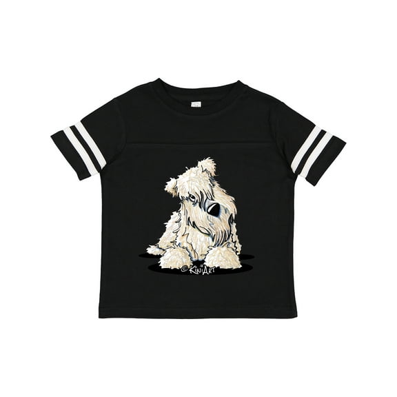 Inktastic Curious Wheaten Terrier Boys or Girls Toddler T-Shirt