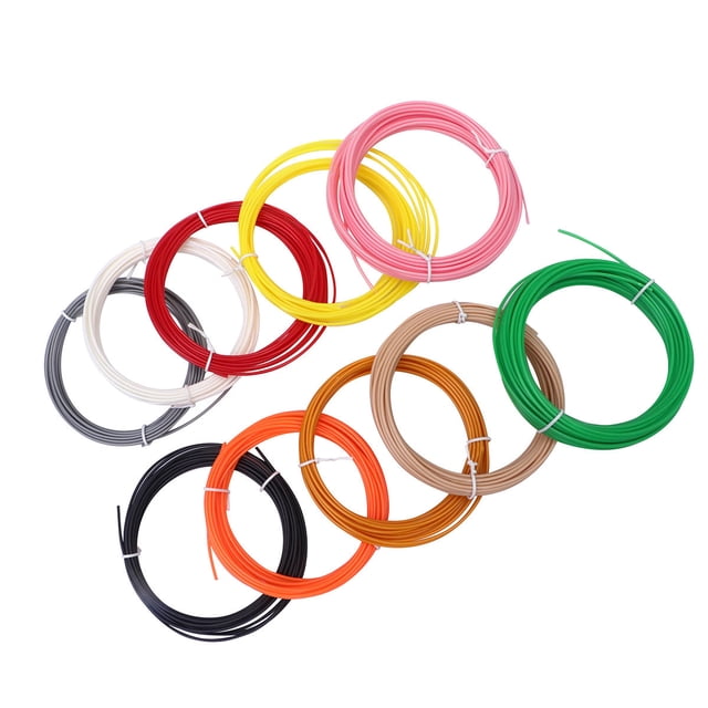 OULII Pack d'Échantillons de Filament de Rentrée Scolaire Stylo à Impression Remplacement de Filament 1Ensemble