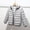 Gray, variant on Hooded Puffer Jacket for Girls Boys 4-12T Packable Down-Alternative Warm Coat Shiny Outerwear for Kids Winter Lightweight Warm Down Coat Water-Resistant Snow Outerwear 2025 Clothes