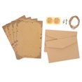 thumbnail image 4 of 3 Sets Writing Letter Papers Vintage Writing Paper Envelopes Kit Festival Gifts, 4 of 8