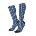 thumbnail image 2 of Daiia Sports Socks Cute Popcorn Printed Novelty Crew Socks for Men Women Knee High Socks Cotton Socks Soft & Breathable Support Unisex Socks, 2 of 9