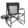 thumbnail image 1 of GCI OUTDOOR Freestyle Rocker with Side Table Camping Chair | Portable Folding Rocking Chair with Solid, Durable Armrests, Drink Holder & Comfortable Backrest â€” Heathered Indigo, 1 of 4