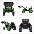 thumbnail image 6 of Aosom 6V Kids Ride on Excavator, Rechargeable Battery Powered Electric Ride on Construction Truck w/ High/Low Speed, Sound, Headlights, Green, 6 of 9
