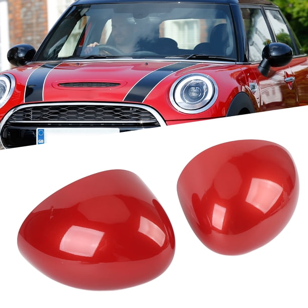 2 Pcs Cubierta Del Espejo Derecho Izquierdo, Elegante Visión Trasera Exterior Capa Del Espejo Lateral 51167401229 51167401230 Para Mini F57 Convertible 2016 2019