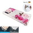 thumbnail image 3 of Pink Flower Case for Samsung Galaxy Note 10 Plus 10+ 5G 6.8'' TPU Clear Soft & Flexible Ultra-Thin Shockproof Anti-Scratch Transparent Bumper Slim Lightweight Stylish Protective Cover Women Girls, 3 of 4