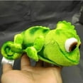 thumbnail image 2 of 15cm Pascal Rapunzel Kameleont Plyschleksaker Mjuka Stoppade Djur Plushie Dock Pascal Rapunzel Axeldekor Barnfödelsedagspresenter, 2 of 4