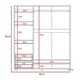 thumbnail image 4 of Closet Klik Excelsior dassel chocolate, 4 of 4