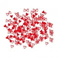 thumbnail image 5 of Tachiuwa 200 Pieces Valentine's Day Confetti Paper Confetti Bulk Decorative Heart Valentine Confetti for Graduation Events Invitations, 5 of 10