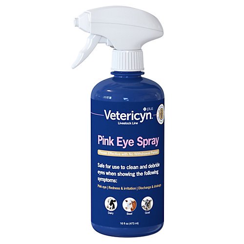 Vetericyn Plus Pink Eye Spray 16 ounce