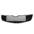 thumbnail image 2 of Grille Compatible With 2011 2012 2013 2014 Chevrolet Chevy Cruze Front Lower W/Chrome Trim Bumper Bottom Grill, 2 of 7