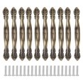 thumbnail image 1 of 10 Ensembles Poignée Ton Bronze Matériel de Tiroir pour Armoire Maison Bureau, 1 of 11
