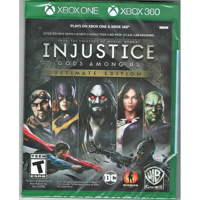 Injustice: Gods Among Us Ultimate Edition - Xbox One y 360 Warner Bros xbox one