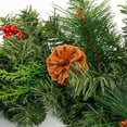 thumbnail image 5 of Door Decoration Party Decoration Red Christmas Decoration Wreath Garland Decorative Christmas Garland Artificial Xmas Tree Rattan Christmas Rattan Q, 5 of 7