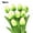 Light Green*5pcs, variant on Cheer.US 5Pcs Artificial Flowers, Faux Flowers Fake Silk Tulips Perfect for Indoor Outdoor Home Kitchen Office Table Centerpieces Arrangements Christmas Decor