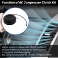 thumbnail image 3 of Kit de embrague de compresor de aire acondicionado para BMW X5 228i 328d 328i 428i 740Ld, 3 of 7