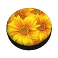 thumbnail image 2 of Kdxio Spare Tire Cover for RV Trailer, Waterproof Wheel Cover,Camper Spare Tire Cover Fit for Rv SUV Truck Travel Trailer 14 inch-3D Sunflowers, 2 of 8