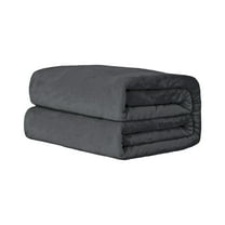 Nkmbld Faux Fur Throw Blanket for Couch, Corals Velvet Blanket Solid Color Super Soft Air Conditioning Fleece Blanket for Sofa Bedroom Living Room, Black