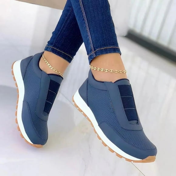 Bescita Chaussures à Enfiler pour Femmes Confort Confortables pour Marcher Espadrilles Chaussures à Enfiler