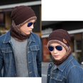 thumbnail image 4 of Adultos Gruesa Cálida Mantenimiento De Invierno Sombrero Cálido Bufanda Niño Chica Punto Gorrito Pañuelo Pecho Pañuelo 1111Fourone PS6494, 4 of 7